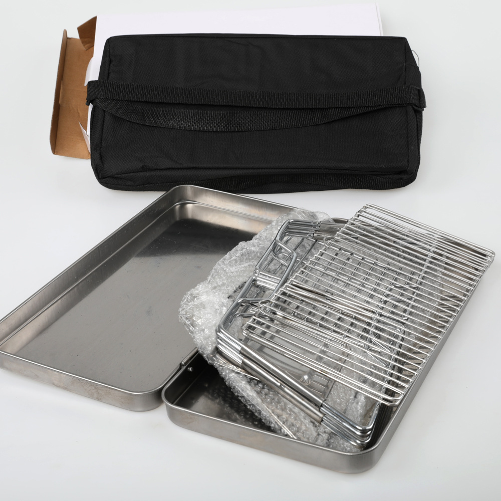 Grille de camping portable avec sac de transport (ESG20134)