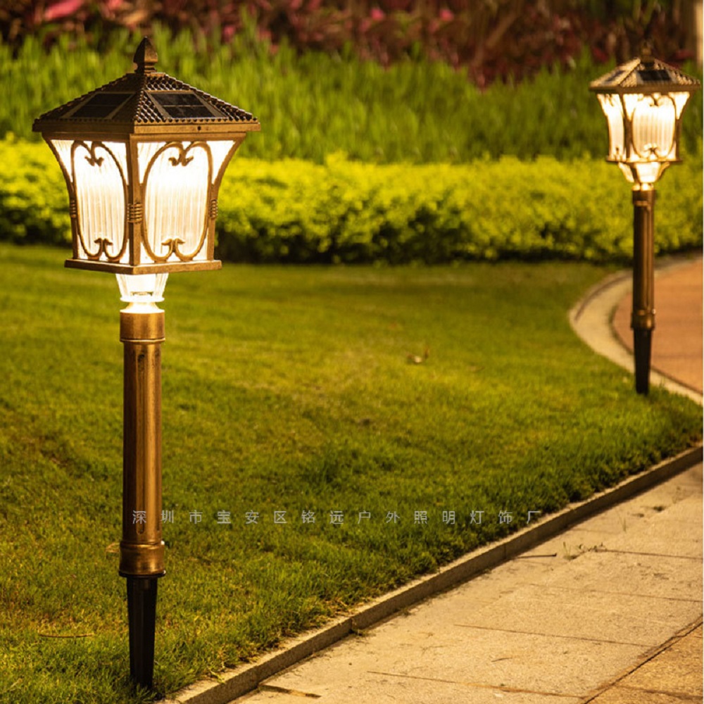Garden Pathway Prencs Lights, étanche à la pelouse du paysage solaire, patio, cour, passerelle, extérieur (ESG17322)
