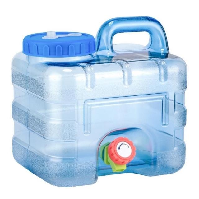 10L Camping Water Bucket Rotation Robinet Water (ESG20432)
