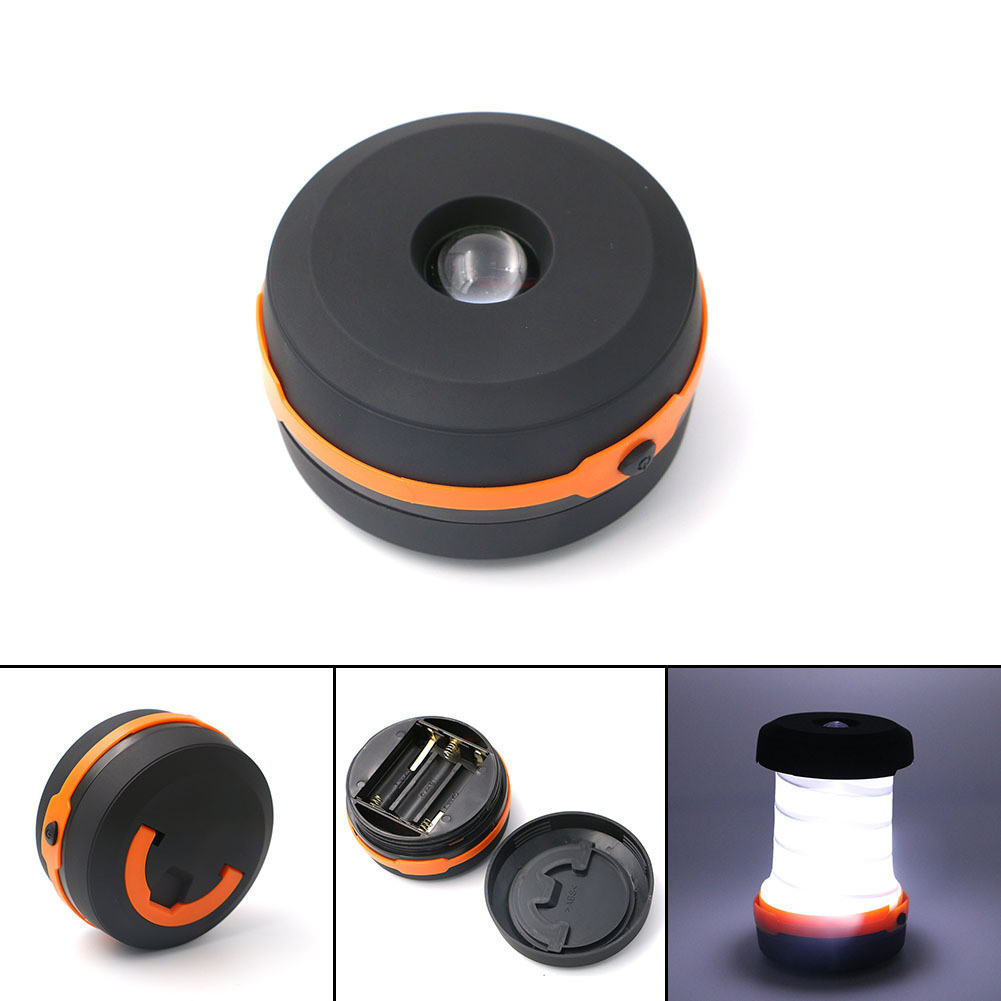 Tourche de poche de la lampe de la lampe mini-tente rétractable portable