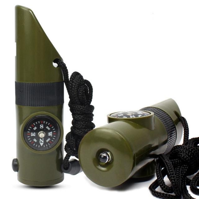 Survival Whistle Camping Fournitures extérieures multifonctionnelles (ESG15338)