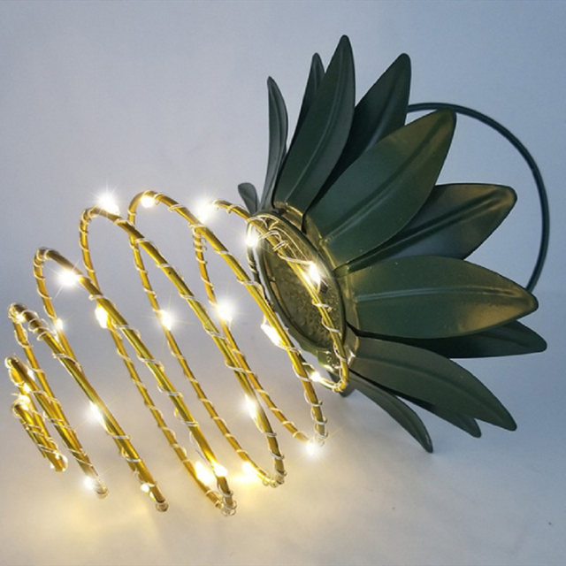 Lampe à ananas solaire Lumière solaire (ESG18495)