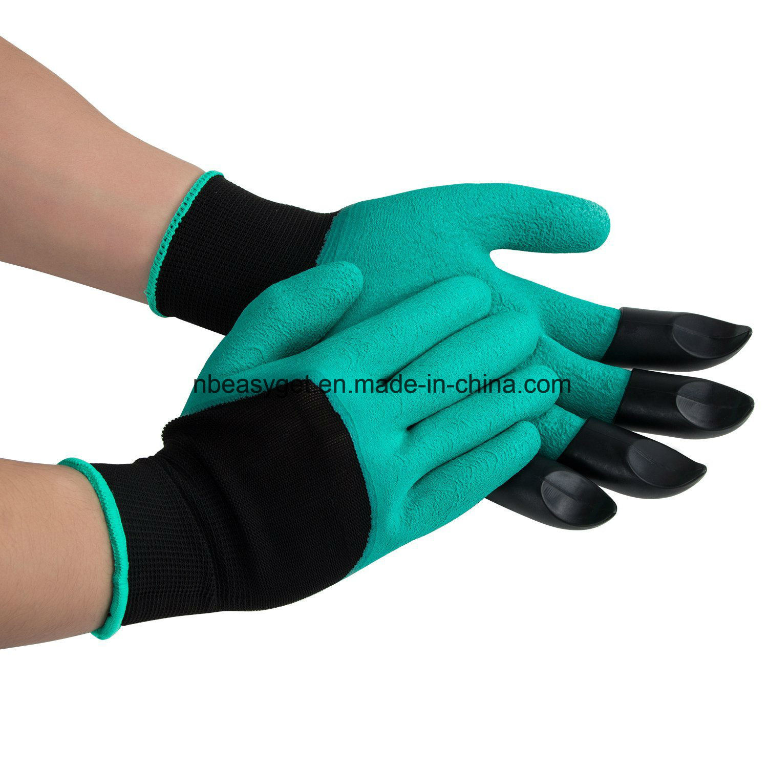 Glants de fouille et de plantation de jardin avec griffes pour gants de jardin avec des doigts (ESG10090)